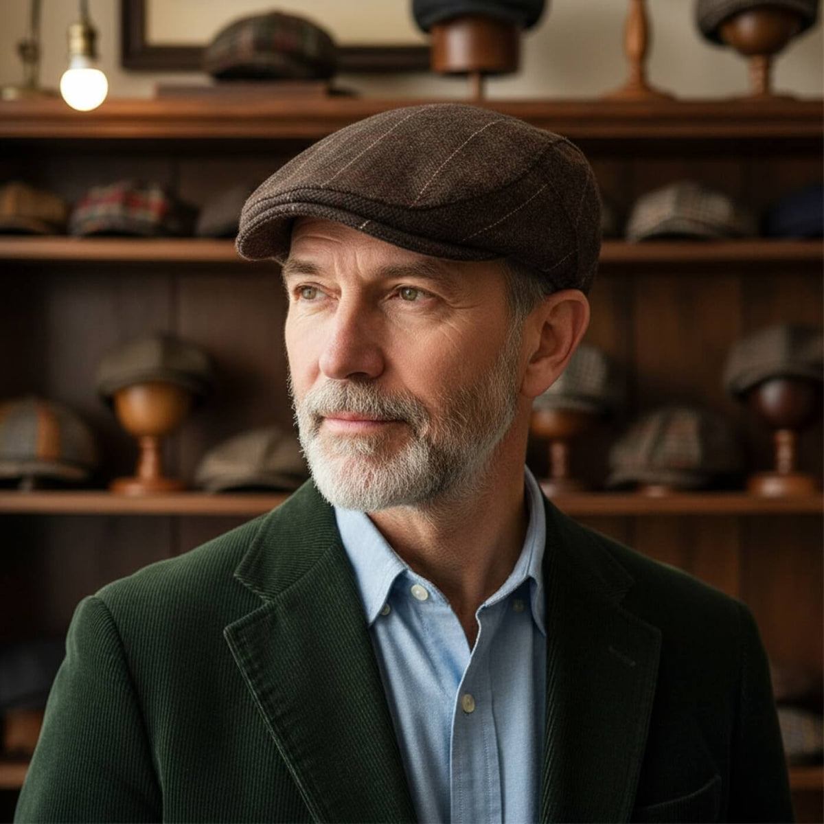 Tweed Flat Cap | GLADSTONE