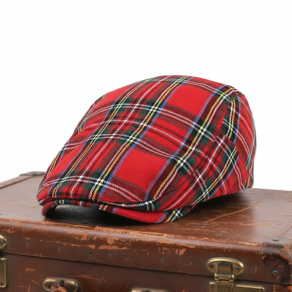 Tartan Cotton Ivy Cap | GYMPIE