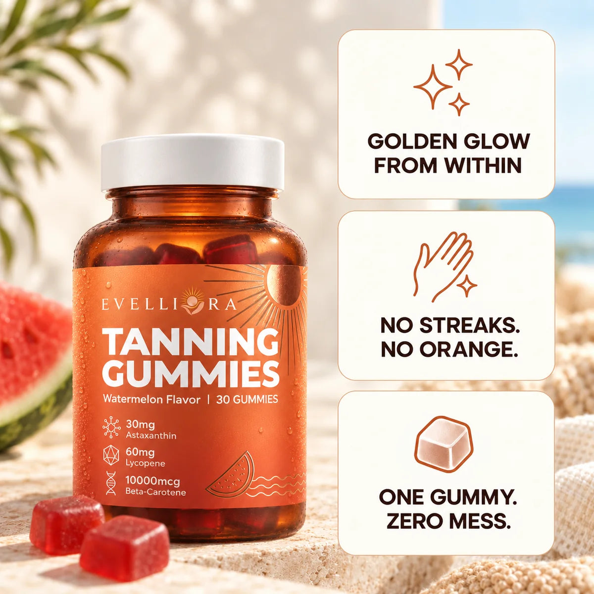 Evelliora Tanning Gummies